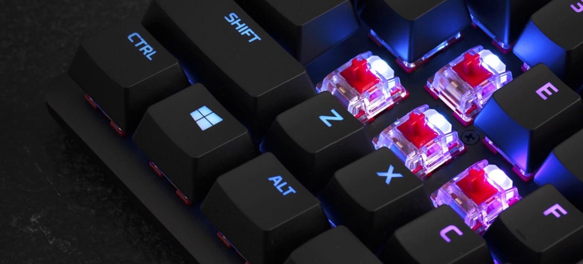 HyperX Alloy Origins Keyboard arrives in Brazil with blue mechanical switches