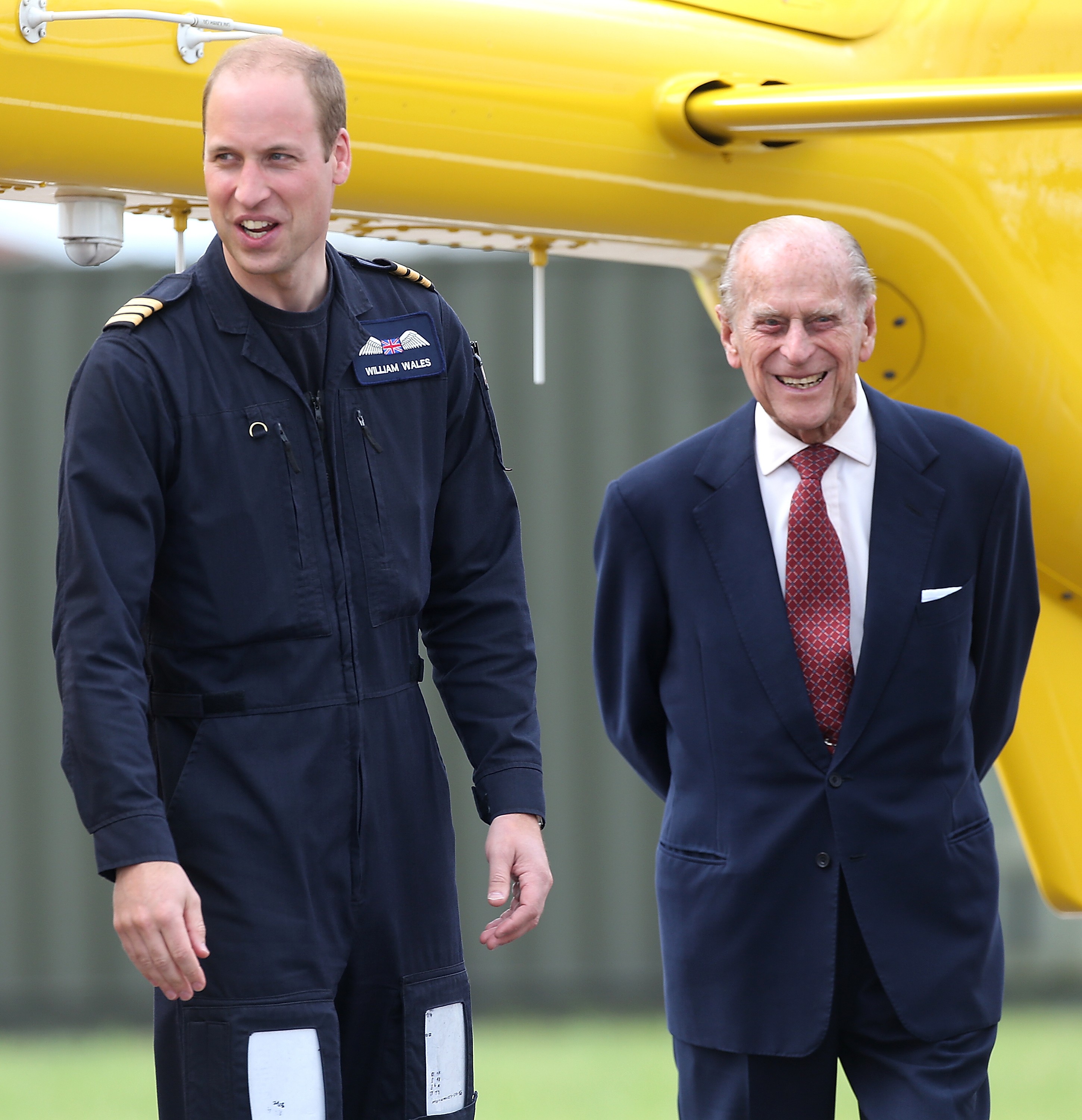Prince William, Duke of Cambridge and Duke Prince Philip of Edinburgh (Photo: Getty Images)