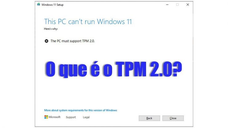 Find out what TPM 2.0 is required to install Windows 11