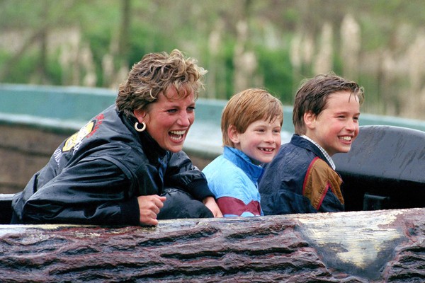 Princess Diana, Prince Harry and Prince William (Image: Getty Images)
