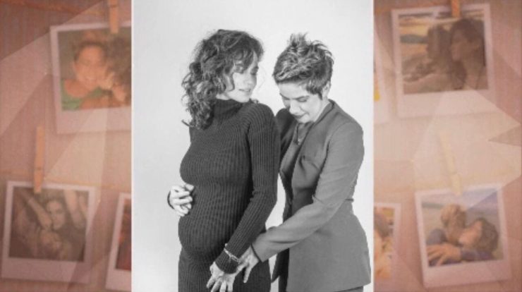 It will be Nanda Costa and Lan because he is mother to twins: 'We are four!  good luck!'  |  Nice