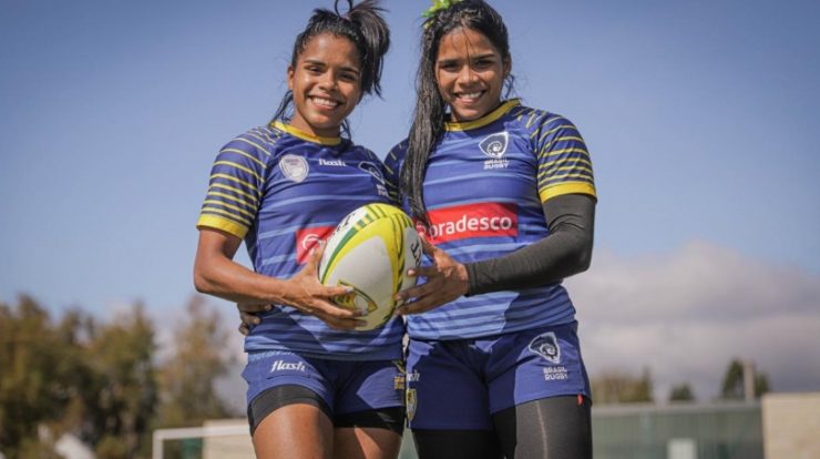 Gêmeas maranhenses Thalia e Thalita disputarão a Olimpíada pela Seleção Brasileira de rugby sevens
