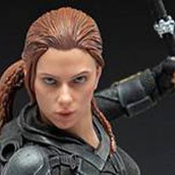 Black Widow gets a realistic figurine from Iron Studios;  paying off