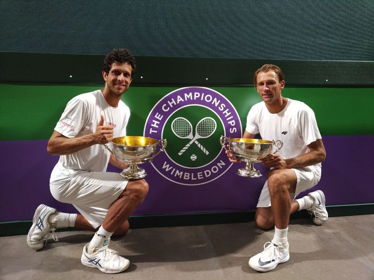 Marcelo Melo and Lucas Cobot - Wimbledon Prize جائزة