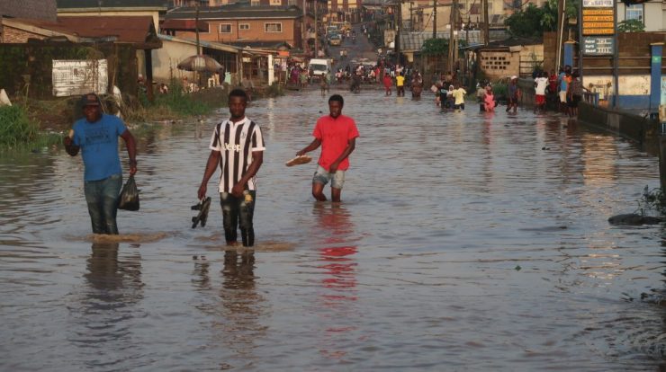 Africa's most populous city fights floods and stays on the map