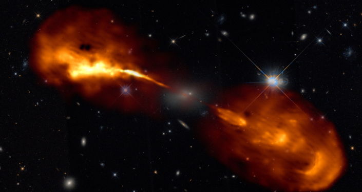 Scientists take unusual pictures from distant galaxies