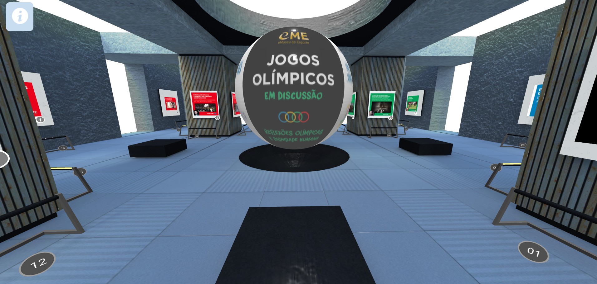 The virtual exhibition stimulates discussion of social agendas at the Olympics (Image: Reproduction/eMuseu do Esporte)