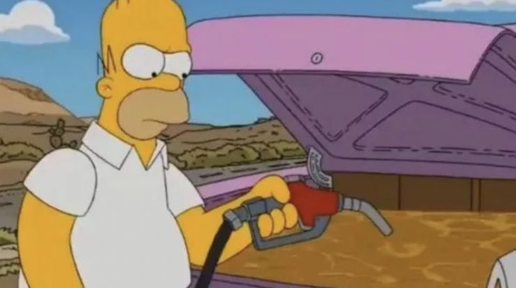 Did the Simpsons predict the fuel shortage?  |  Economie