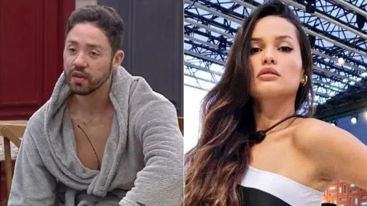 A Fazenda 2021: Rico says he wants to get the same number of followers as Juliette Freire at BBB 21 - Rico (Reprodução / Playplus) and Juliet (Publishing / Rede Globo) - Rico (Publishing / Playplus) and Juliet (Publishing / Rede Globo)