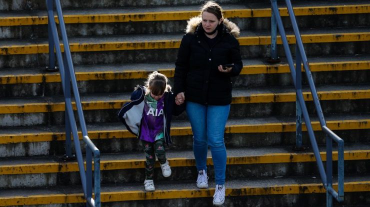 In England, 20% of women have been harassed at football matches