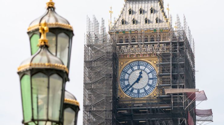 Big Ben has an updated interface to announce the New Year in London