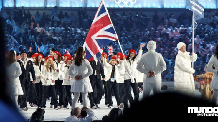 Why is Great Britain competing in the Olympic Games as one country?