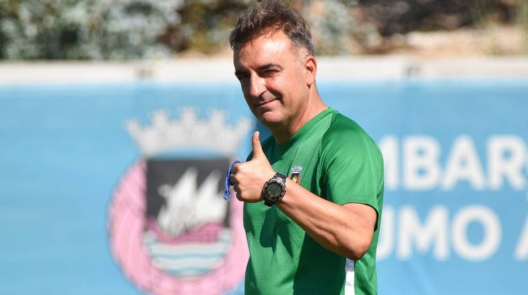 Carlos Carvalhal, while taking command of the Rio Ave, Photo: Disclosure / Rio Ave