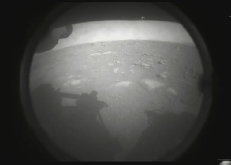 Perseverance probe on Mars