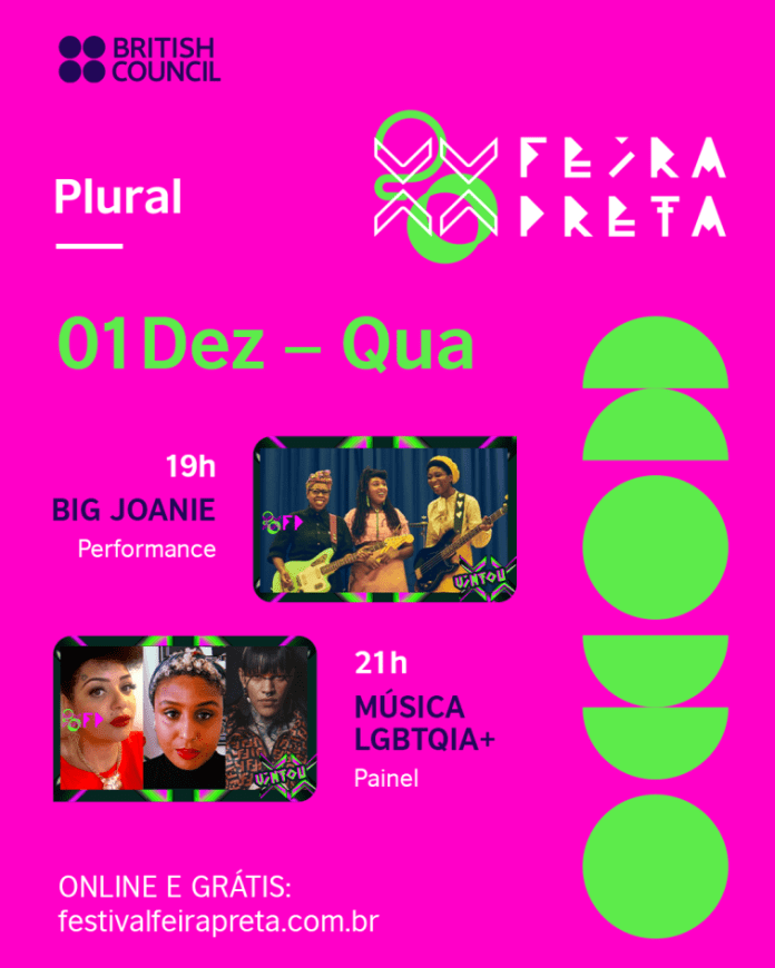 LGBTQIA + Music and Big Joni Concert hosted by Feira Preta (United Kingdom)