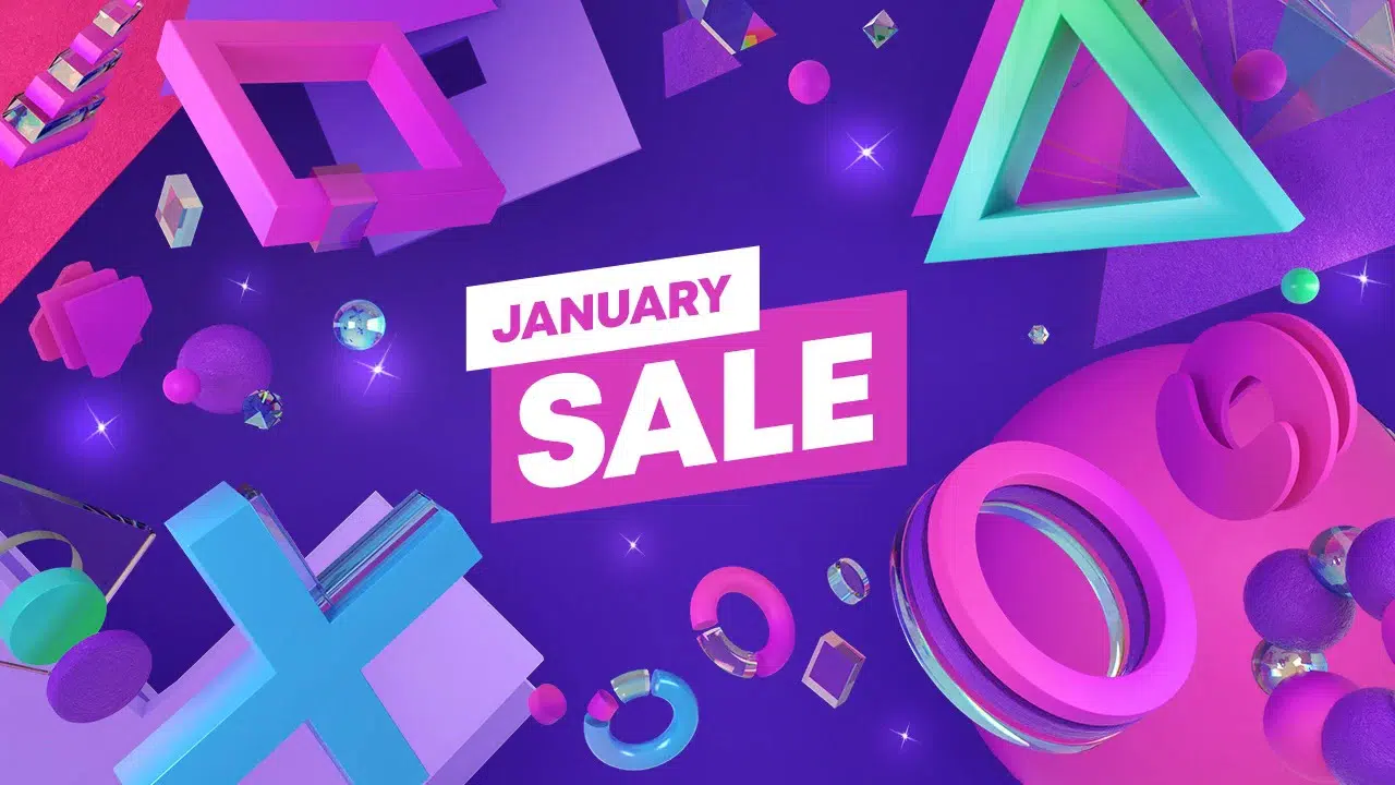 PS Store Promotion Banner for January.