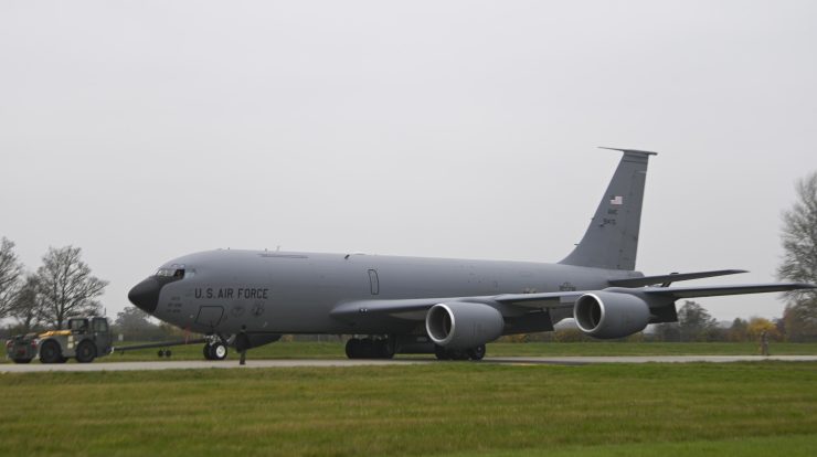 USAF Air Refueling Division in the UK Receives an Upgraded Version of the KC-135 Stratotanker - Kovac Brazil