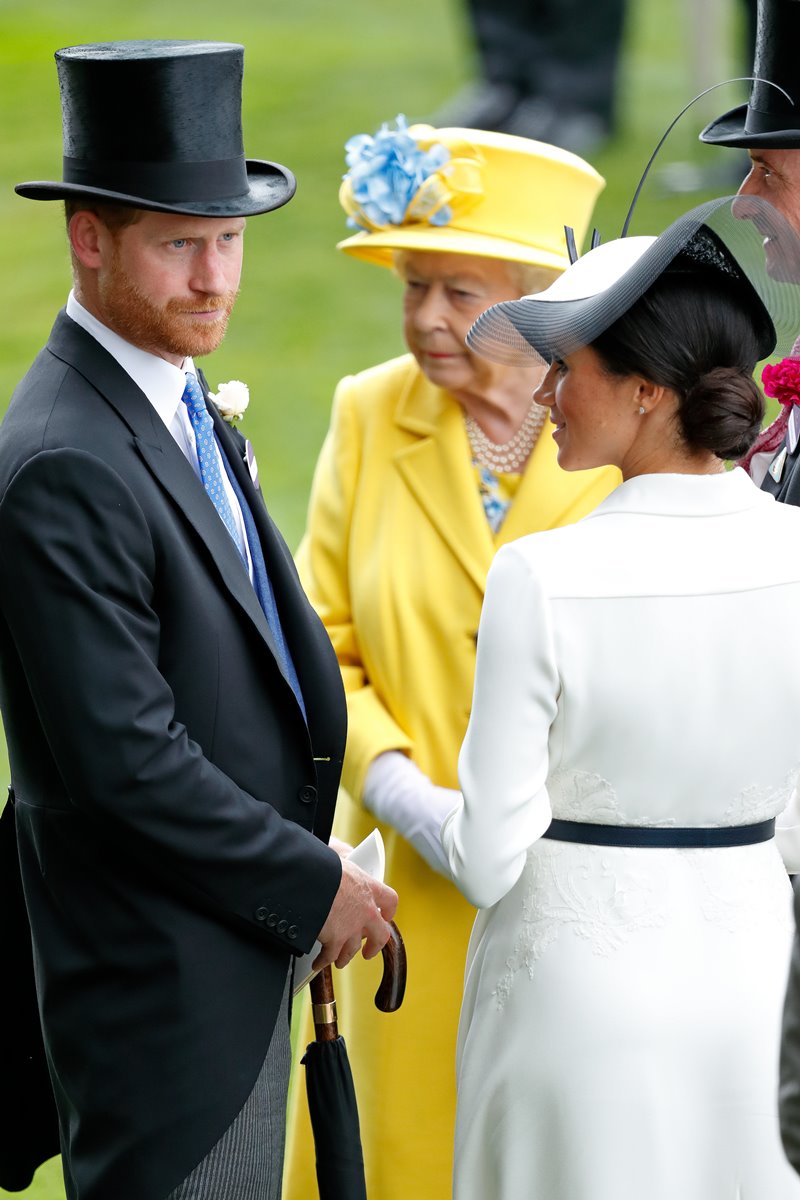 Prince Harry, Megan Markle and Queen Elizabeth