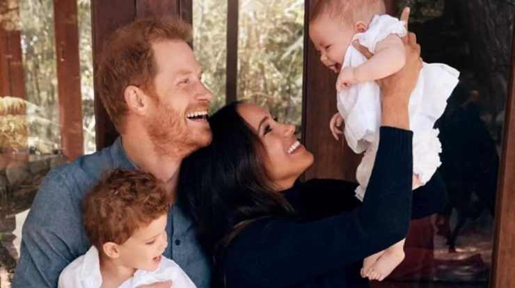 Harry has signaled his return to the UK with Megan, Archie and Lilliput