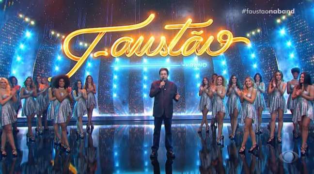 Presenter Fausto Silva made his debut in the band on January 1, 2022