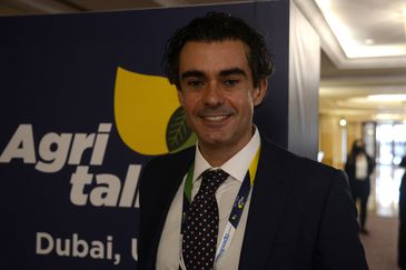SP Ventures CEO Francisco Jardim during Agri Talks, an event promoted by Apex-Brasil in Dubai, United Arab Emirates