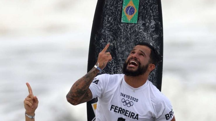 Italo Ferreira was nominated for a Laureus, Sports Oscar;  See nominees and categories - run