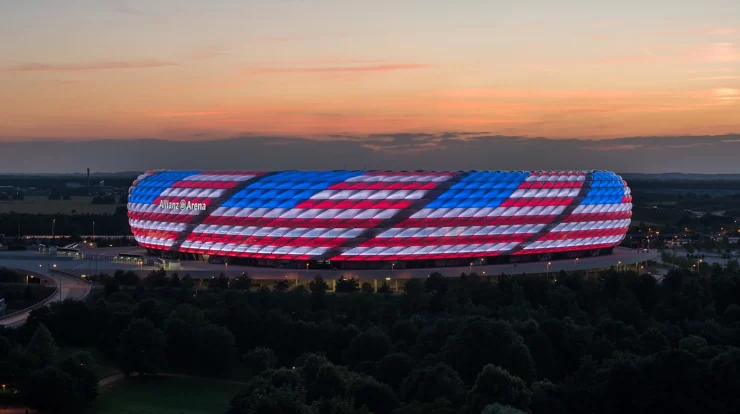 NFL |  Allianz Arena will be one of the stadiums outside the United States to host an NFL match in the 2022/23 season