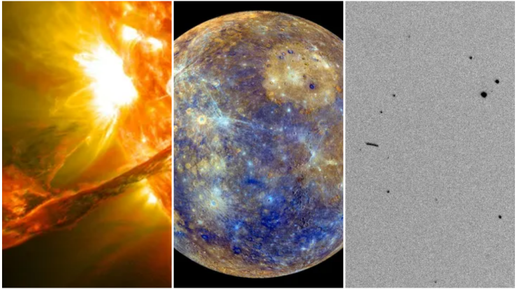 The sky is not the limit |  Solar storm, diamonds on Mercury and more