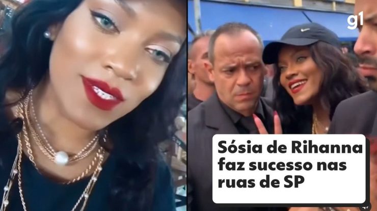 Lollapalooza: Rihanna lookalike walks São Paulo with a fake belly and hits the streets |  Sao Paulo