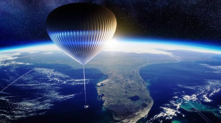 See photos of the cabin that will be taken by balloon to the Earth's stratosphere