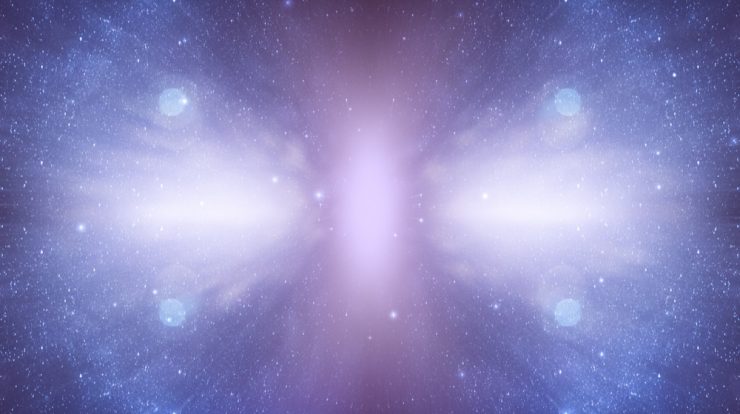 Angel?  Hubble captures a pair of transparent wings in the universe