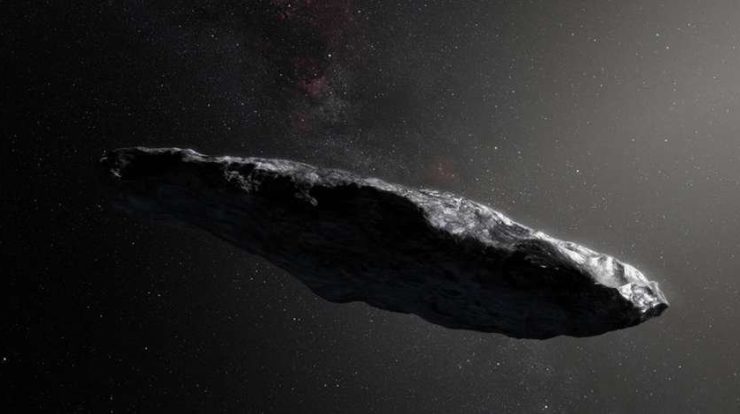 An interstellar object crashes on Earth