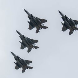 The United States suspends F-15C fighter jets in the United Kingdom