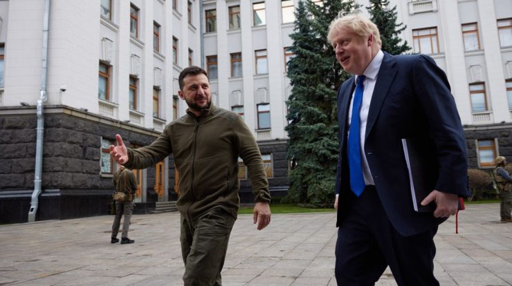 Johnson and Zelensky talk about Russia's "despicable siege" of Odessa