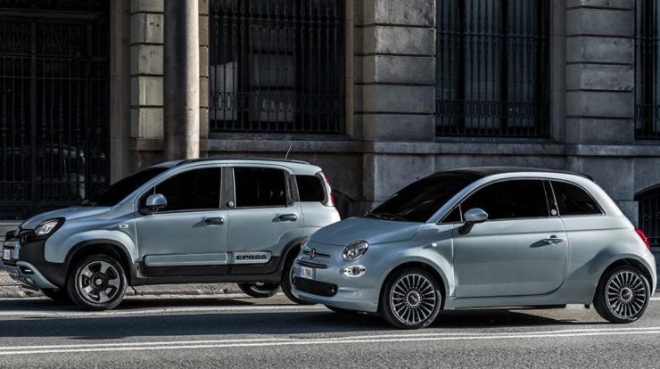 Fiat only sells electric and hybrid cars in the UK