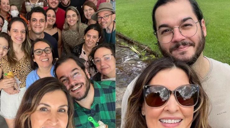 On Saturday, Fatima Bernardes is having fun with the Tullio family. They argued: “Look how many people there are.” |  Famous People