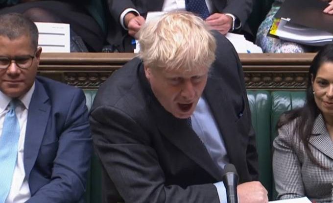 Opposition leader compares Boris Johnson to fat Star Wars character