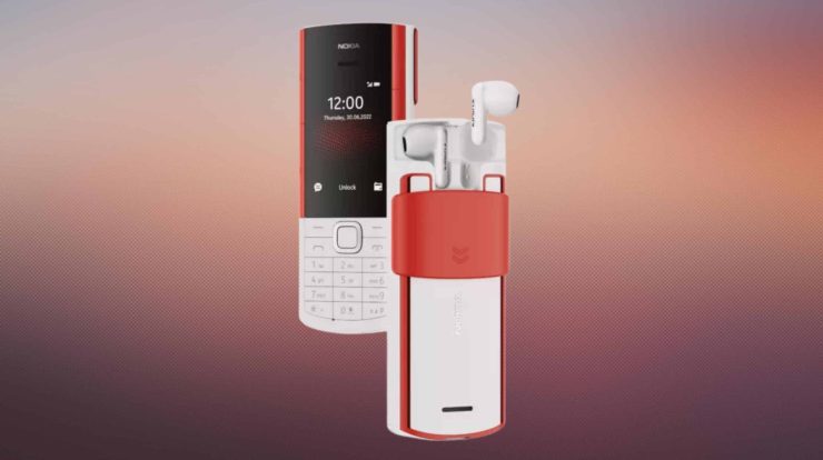 Nokia 5710 XpressAudio: an old smartphone with space to store and charge wireless headphones