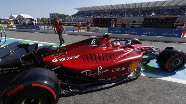 Ferrari sets the pace for free training for the French Formula One Grand Prix