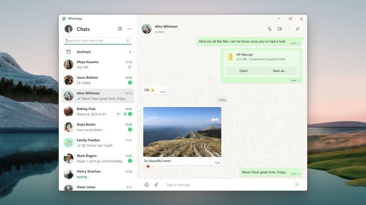 WhatsApp for Windows promises to be faster than the web version;  See how to use |  technology