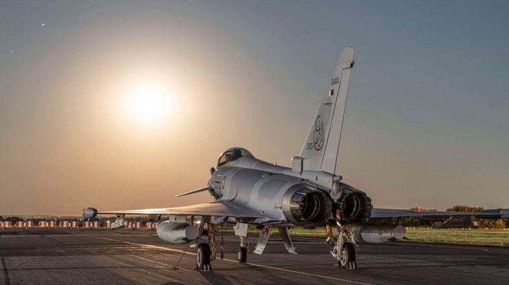 Qatar receives first batch of Eurofighter Typhoon aircraft from UK