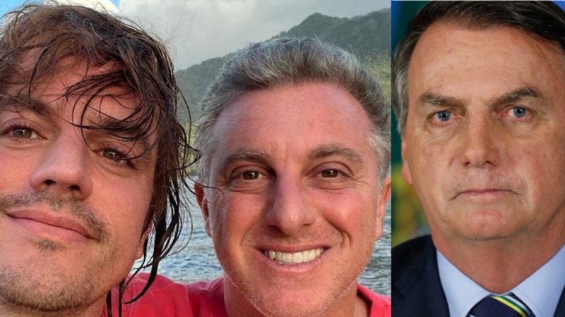 Luciano's brother Hack has released a controversial film against Bolsonaro (Image: Clone/Montage)