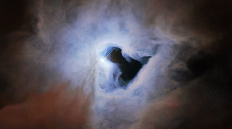 Hubble telescope finds 'lock in space'