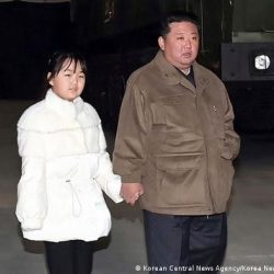 Kim Jong Un's daughter appears in public for the first time