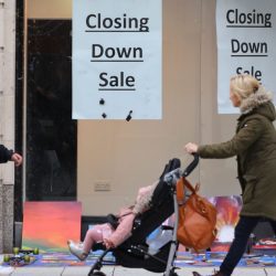UK on the brink of recession after the economy shrank 0.2% in the third quarter