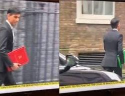 Wrong: UK PM's briefcase doesn't 'magically' change color - MonitorR7