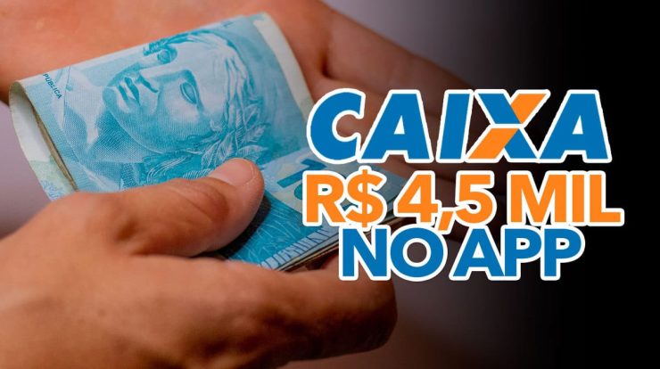 Find out how to withdraw up to R$4.5 in the Caixa app today