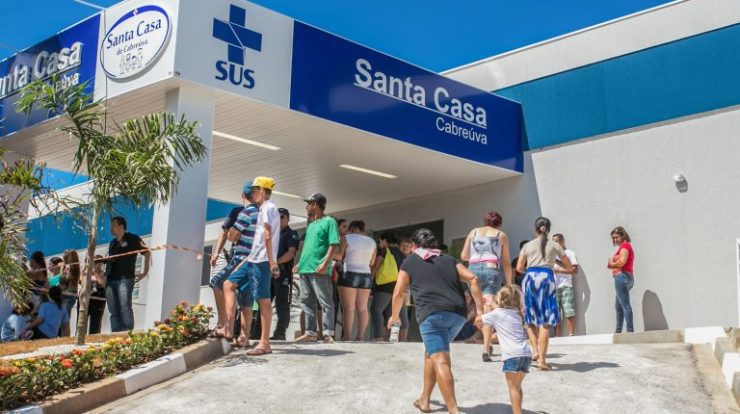 Saúde - hospitais - estrutura hospitalar Santa Casa inauguração