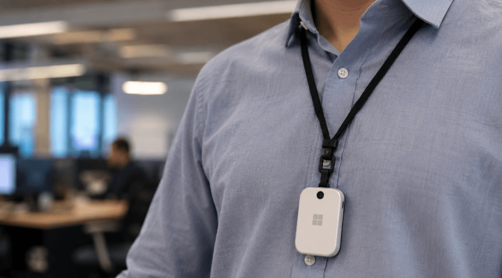 Microsoft Tests AI Wearable Devices Designed for Office Workers Microsoft Tests AI Wearable Devices Designed for Office Workers